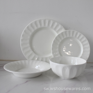 Dinnerware Tableware Set Hotel Harusi Kauri Bamba